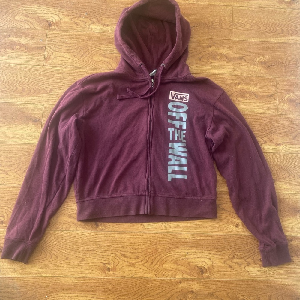 Vans Shorter Length Full-Zip Hoodie XS